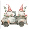 19 High-Quality Gnomes in Pickup Truck Clipart - Gnomes pickup digital watercolor JPG instant download for commercial use - Digital download