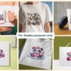 Girl Pandas PNG Clipart Collection - 50 PNG, Charming panda illustrations, Sweet panda printable art, Commercial use, Digital download