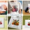 Floral Fairies PNG Clipart Collection - 30 PNG, Magical fairy graphics, Floral themed printables, Commercial use, Digital download
