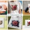 Mexican Flowers PNG Clipart Collection - 58 PNG, Cultural themed illustration, Colorful floral art, Commercial use, Digital download