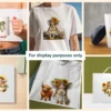 Sunflower Girl Gnomes PNG Clipart Collection - 40 PNG, Sunny gnome graphics, Sunflower printables, Commercial use, Digital download