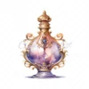 16 High-Quality Perfume Bottles Clipart - Perfume digital watercolor JPG instant download for commercial use - Digital download
