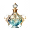 16 High-Quality Perfume Bottles Clipart - Perfume digital watercolor JPG instant download for commercial use - Digital download