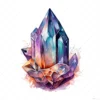 20 High-Quality Cosmic Crystals Clipart - Cosmic crystals digital watermark JPG instant download for commercial use - Digital download