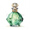 16 High-Quality Perfume Bottles Clipart - Perfume digital watercolor JPG instant download for commercial use - Digital download