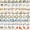 Winter Woodland Watercolor Clipart Bundle - 655+ transparent PNG, Winter animal graphics, Cute winter images,Commercial use,Digital download