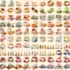 Everyday Tea Watercolor Clipart Bundle - 900+ transparent PNG, Tea bag illustration, Casual beverage images, Commercial use,Digital download