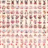 Valentine's Day Cats Watercolor Clipart Bundle - 1070+ transparent PNG, Romantic cat png,Loveable kitten art,Commercial use,Digital download