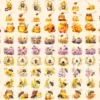Bumblebees Watercolor Clipart Bundle - 645+ transparent PNG, Honey insect illustrations, Buzzing bee png, Commercial use, Digital download