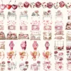 Planning in Love Watercolor Clipart Set - 415+ transparent PNG, Valentine graphics, Bookish love images, Commercial use, Digital download