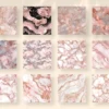 Rose Gold Marble Seamless Digital Paper - 69 Scrapbook patterns, Blush pink marble patterns, Marble foil, Commercial use, Digital download