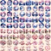 Cherry Blossoms Watercolor Clipart Bundle - 750+ transparent PNG, Japanese flower graphics, Sakura flowers, Commercial use, Digital download