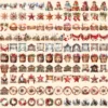 Western Christmas Watercolor Clipart Bundle - 1140+ transparent PNG, Festive western graphics, Cowboy png, Commercial use, Digital download