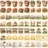 On the Farm Watercolor Clipart Bundle - 570+ transparent PNG, Rustic farmyard scenes png, Agricultural art, Commercial use, Digital download