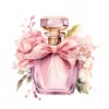18 High-Quality Floral Perfume Bottle - Floral perfume digital JPG instant download for commercial use - Digital download