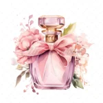 18 High-Quality Floral Perfume Bottle - Floral perfume digital JPG instant download for commercial use - Digital download