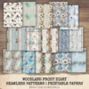 Woodland Frost Diary Junk Journal Pages Woodland Frost Diary Junk Journal Ephemera & Folio Kit - Winter forest Journal, Woodland Digital Ephemera, Junk Journal Kit,Digital download Papers - Winter Journal Paper, Woodland Digital Background, Junk Journal Kit, Digital download
