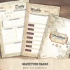 Gratitude Cards - Planner, Journal Printable, Craft kits, Vintage Junk Journal, Gratitude Diary, Daily Gratitude, Digital download