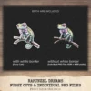Rapunzel Dreams Clipart Set – Whimsical Illustrations, Fantasy cottagecore graphics, Fairytale art, Commercial use, Digital download