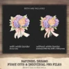 Rapunzel Dreams Floral Arrangements, Lilacs Floral PNG, Fantasy Bouquet, Magical Decor, Ornaments, Flower Art, Digital download