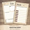 Gratitude Cards - Planner, Journal Printable, Craft kits, Vintage Junk Journal, Gratitude Diary, Daily Gratitude, Digital download