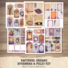 Rapunzel Dreams Ephemera & Folio Kit – Rapunzel, Princess, Victorian Printables, Fantasy, Dragon Art, Magical Tags, kits, Digital Download