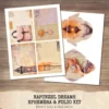 Rapunzel Dreams Ephemera & Folio Kit – Rapunzel, Princess, Victorian Printables, Fantasy, Dragon Art, Magical Tags, kits, Digital Download