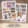 Rapunzel Dreams Ephemera & Folio Kit – Rapunzel, Princess, Victorian Printables, Fantasy, Dragon Art, Magical Tags, kits, Digital Download