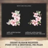 Cherry Blossom Whispers Floral Arrangements, Sakura Floral PNG, Pink Floral Bouquet, Flower Art, Spring Decor, Ornaments, Digital download