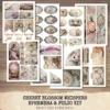 Cherry Blossom Whispers Ephemera & Folio Kit – Sakura, Soft Spring Floral Printables, Romantic Botanical, Pink Floral, Kit, Digital Download