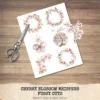 Cherry Blossom Whispers Floral Arrangements, Sakura Floral PNG, Pink Floral Bouquet, Flower Art, Spring Decor, Ornaments, Digital download