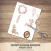 Cherry Blossom Whispers Floral Arrangements, Sakura Floral PNG, Pink Floral Bouquet, Flower Art, Spring Decor, Ornaments, Digital download