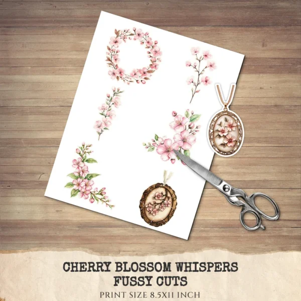 Cherry Blossom Whispers Floral Arrangements, Sakura Floral PNG, Pink Floral Bouquet, Flower Art, Spring Decor, Ornaments, Digital download