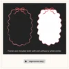 Vampire Valentine Bite Floral Arrangements, Rose Floral PNG, Rose Bouquet, Gothic Flower Art, Valentine Decor, Ornaments, Digital download