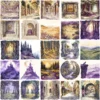 Ancient Wolf Queen Clipart Set – Regal woman Illustrations, lost kingdom Graphics, Royal Purple, Throne, Crown, Dynasties, Digital download