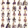 Ancient Wolf Queen Clipart Set – Regal woman Illustrations, lost kingdom Graphics, Royal Purple, Throne, Crown, Dynasties, Digital download