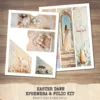 Easter Dawn Ephemera & Folio Kit – Soft Pastel Easter, Faith Based Easter Printables, Spring, Vintage Christian Spring, Kit,Digital Download