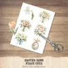 Easter Dawn Floral Arrangements, Peach Floral PNG, White Lily Bouquet, Peach Tulip Flower Art, Floral Decor, Ornaments, Digital download