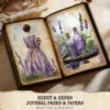Honey and Herbs Junk Journal Pages & Papers – Lavender Herb, Honey Pot Printable, Honeycomb, Rustic Recipe Scrapbook, Digital Download