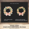 Ostara Spirit Floral Arrangements, Spring Floral PNG, Tulip Bouquet, Tulip Art, Floral Pagan, Decor, Ornaments, Digital Download