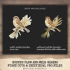 Rusted Plow and Wild Grains Clipart Set – Rustic Farm Illustrations, Masculine Harvest Graphics, Vintage Farmhouse, Harvest,Digital download