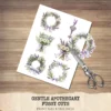 Gentle Apothecary Floral Arrangements, Harbal Floral PNG, Lavender Bouquet, Chamomile Art, Rosemary PNG, Decor, Ornaments, Digital Download
