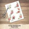 Bloom Wonderland Floral Arrangements, Rose Pink PNG, Rose Bouquet, Dreamy Floral Art, Floral Decor, Floral Ornaments, Digital download
