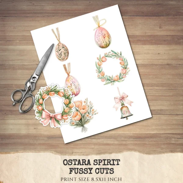 Ostara Spirit Floral Arrangements, Spring Floral PNG, Tulip Bouquet, Tulip Art, Floral Pagan, Decor, Ornaments, Digital Download