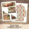 Mexico Pride Ephemera & Folio Kit – Patriotic Sombrero, Mexican Floral Printables, Cactus, Vintage, Pride Tags, Kits, Digital Download