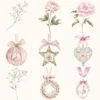 Swan Ballet Floral Arrangements, Peony Floral PNG, Pink Peony Bouquet, Pink Floral Art, Ballet Decor, Antique Ornaments, Digital Download