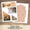 Ostara Spirit Ephemera & Folio Kit – Pagan Spring Equinox, Goddess Ritual Printables, Eggs, Rabbits, Florals Tags, Kits, Digital Download