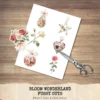 Bloom Wonderland Floral Arrangements, Rose Pink PNG, Rose Bouquet, Dreamy Floral Art, Floral Decor, Floral Ornaments, Digital download