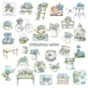 Hydrangea Haven Clipart Set – Spring Cottage Garden PNG Illustrations, Botanical, Pastel Floral, Romantic Floral Graphics, Digital Download