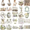 Gentle Apothecary Clipart Set – Vintage Herb Jars PNG Illustrations, Botanical Graphics, Lavender, Chamomile, Rosemary, Digital download